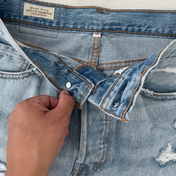 Levis High Waist skirt size 25 - Picture 5 of 6